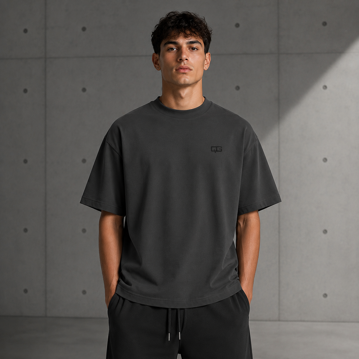 DROP_0001         Boxy-T-Shirt Herren